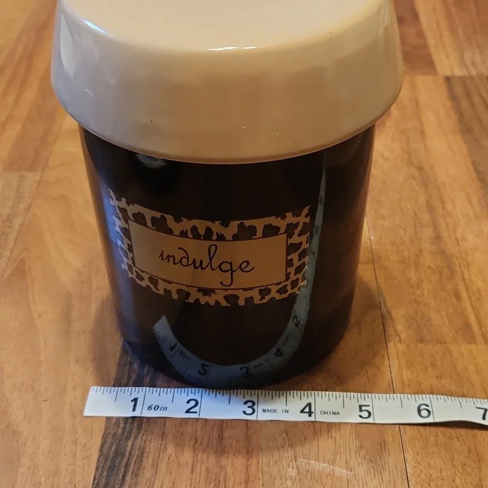 Indulge Treat Jar Cannister for Cookies or Dog Cat Pet Treats